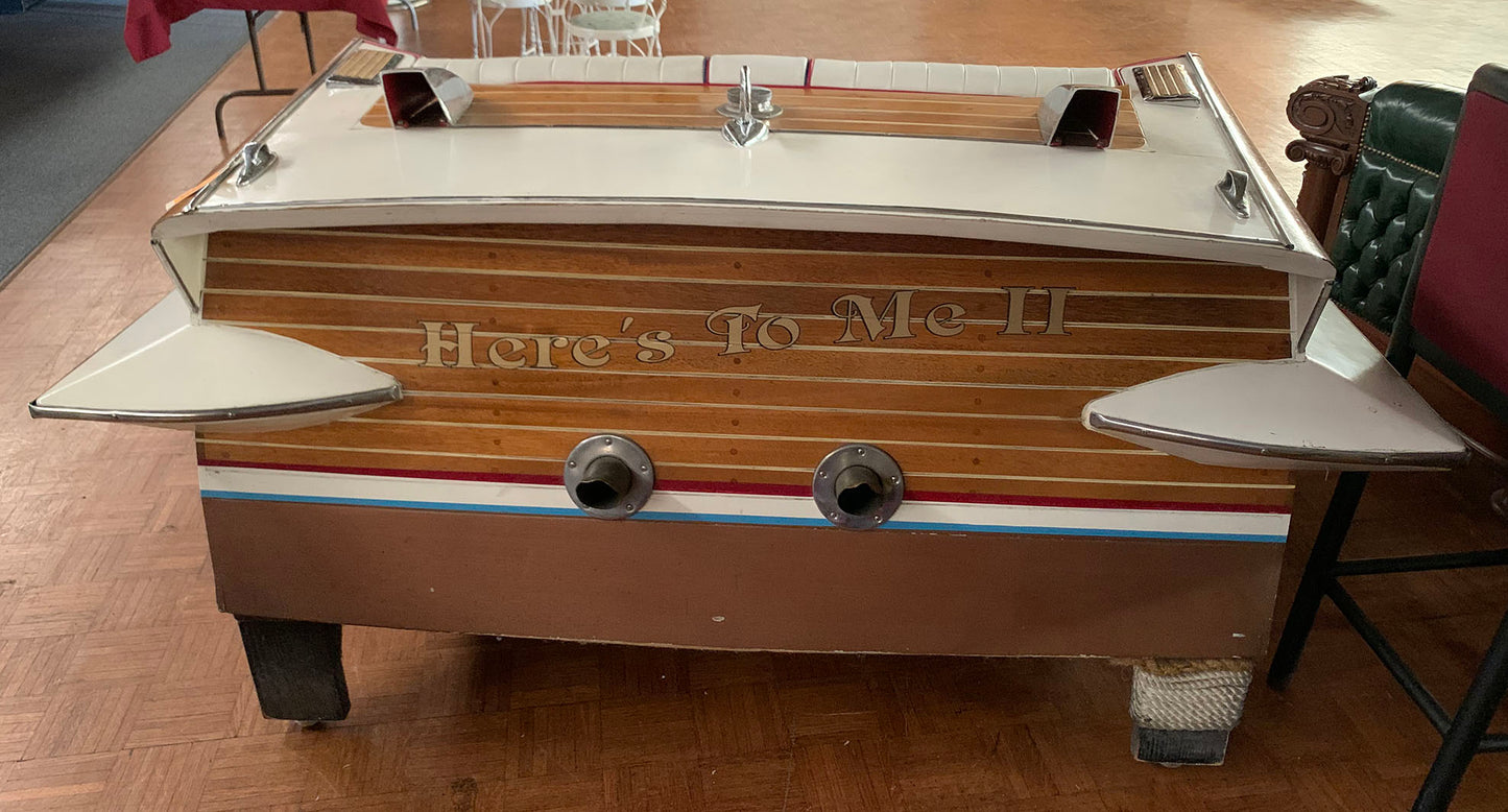 Aangepaste nautische bootbank - Chris Craft Cavalier