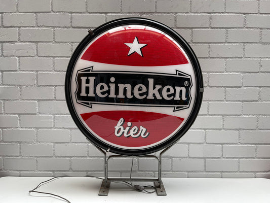 Groot dubbelzijdig Heineken Light Up Sign