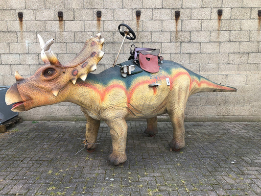 Gigantische kermis Coin-Op Triceratops-attractie