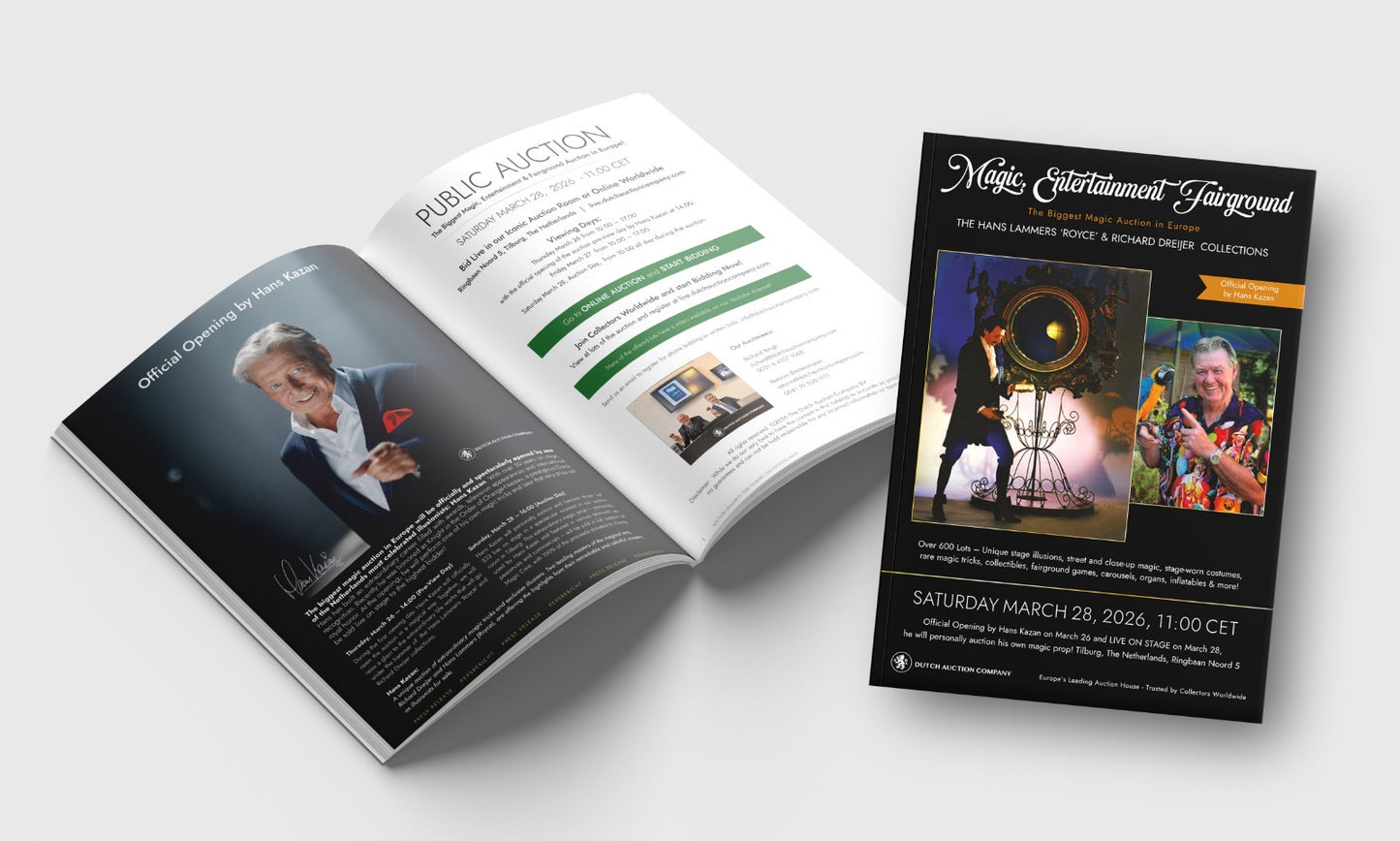 Catalog Magic, Entertainment & Fairground Auction March 28, 2026