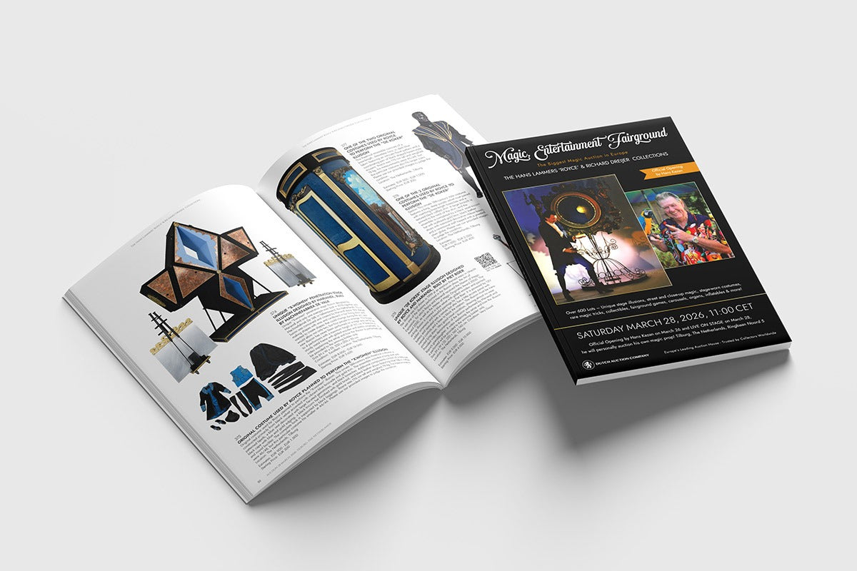 Catalog Magic, Entertainment & Fairground Auction March 28, 2026