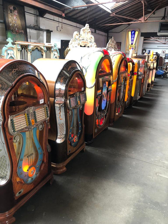 Jukeboxen & platenspelers