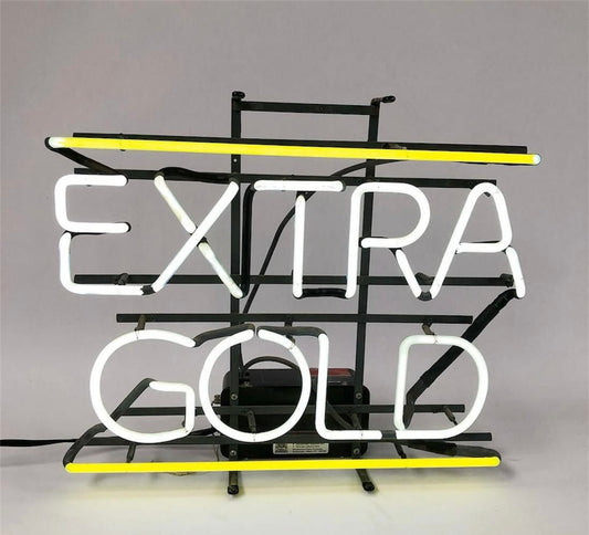 Extra Gold (Coors) neon bord uit ca. 1985