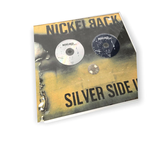Officiële Nickelback "Silver Side Up" Distributor Award