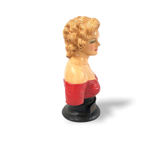 Mooie buste van Marilyn Monroe polyester